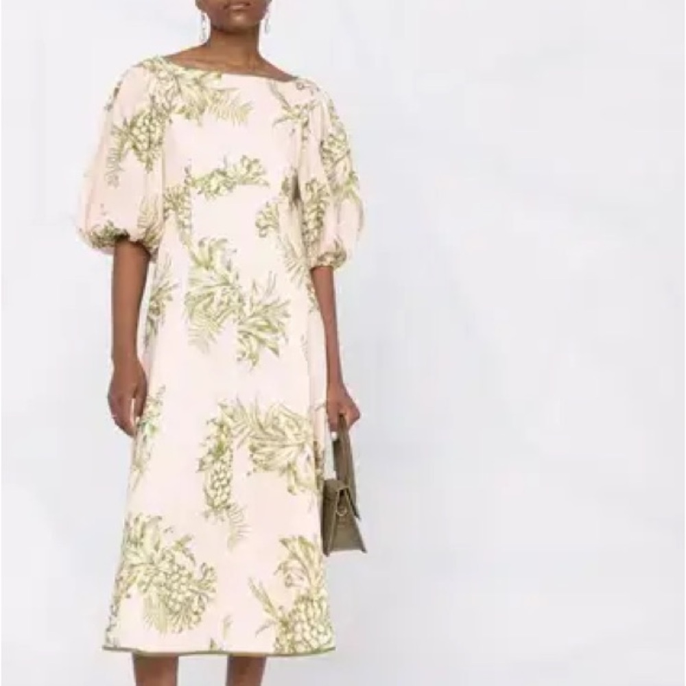 ZIMMERMANN Empire Midi Dress